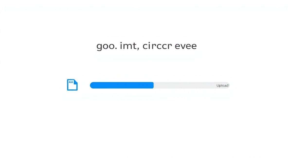 modern online file compression tool interface showing upload button and reduce file size slider on a clean white background with blue accents