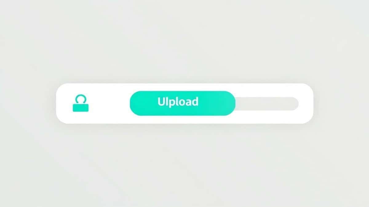 clean minimalist online tool interface showing upload area with drag and drop functionality and compression slider modern design