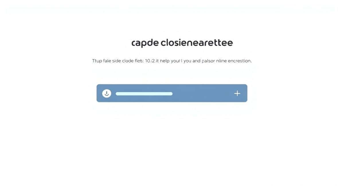 A sleek, modern interface of an online file compression tool showing an upload button and a progress bar on a clean white background